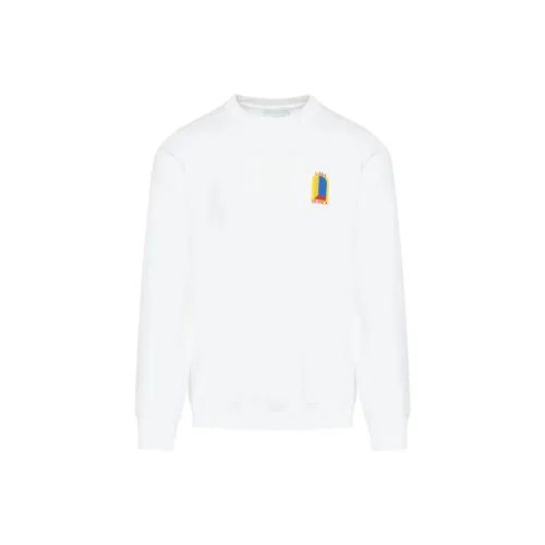 CASABLANCA Sweatshirts Men White