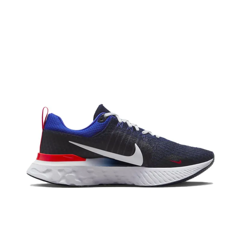 Nike React Infinity Run Flyknit 3 'College Navy Bright Crimson'-1