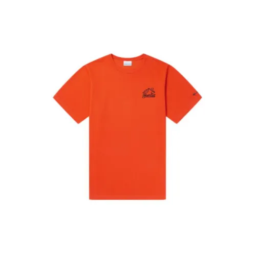 Columbia City Outdoor Collection T-Shirts Men Orange