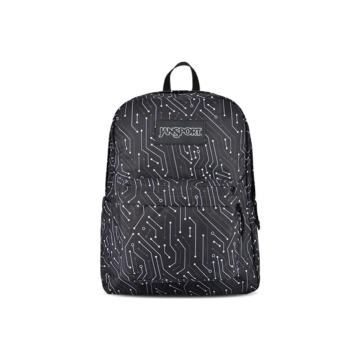 JanSport Polyester Backpack Medium Size Unisex Neural Network-0