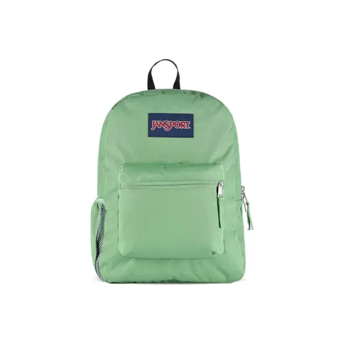 JanSport Fabric Backpack Medium Size Unisex Loden Frost Green