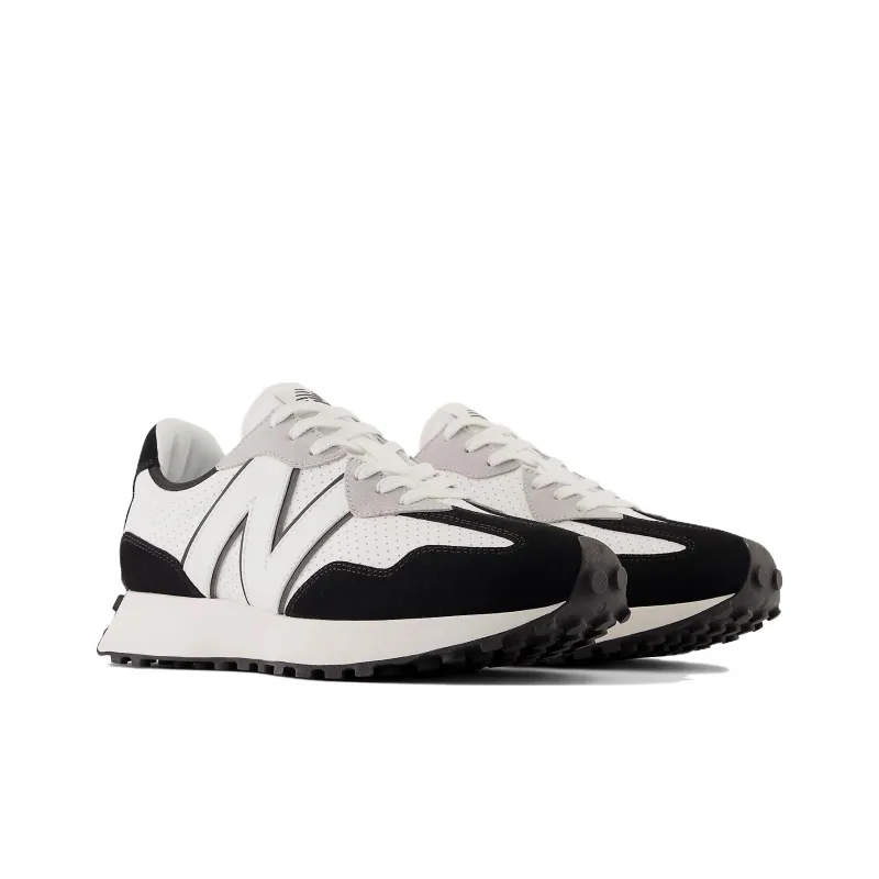 New Balance 327 White Black Grey-2