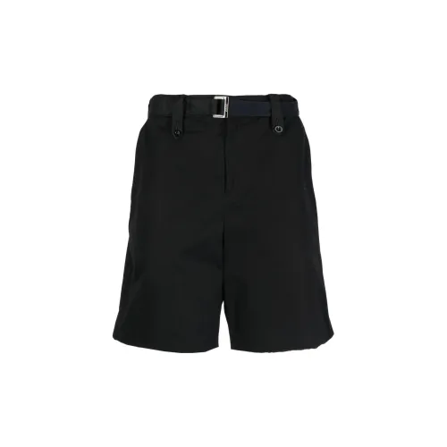 Sacai Casual Shorts Men Marine Blue