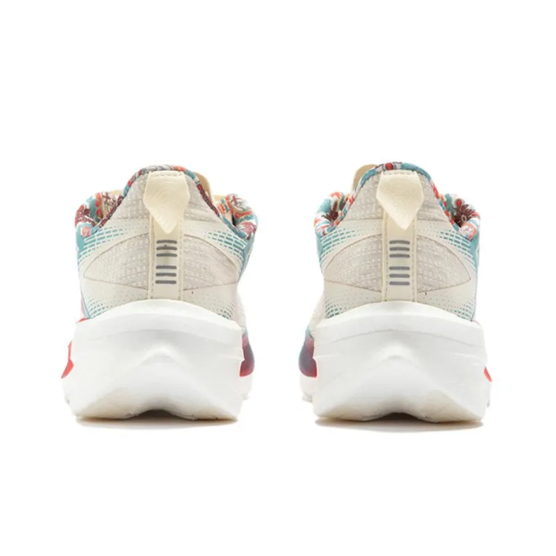 361° Flying ET Anti-Slip Wear-Resistant Breathable Rebound Low-Top Running Shoes Men's Beige Green-4
