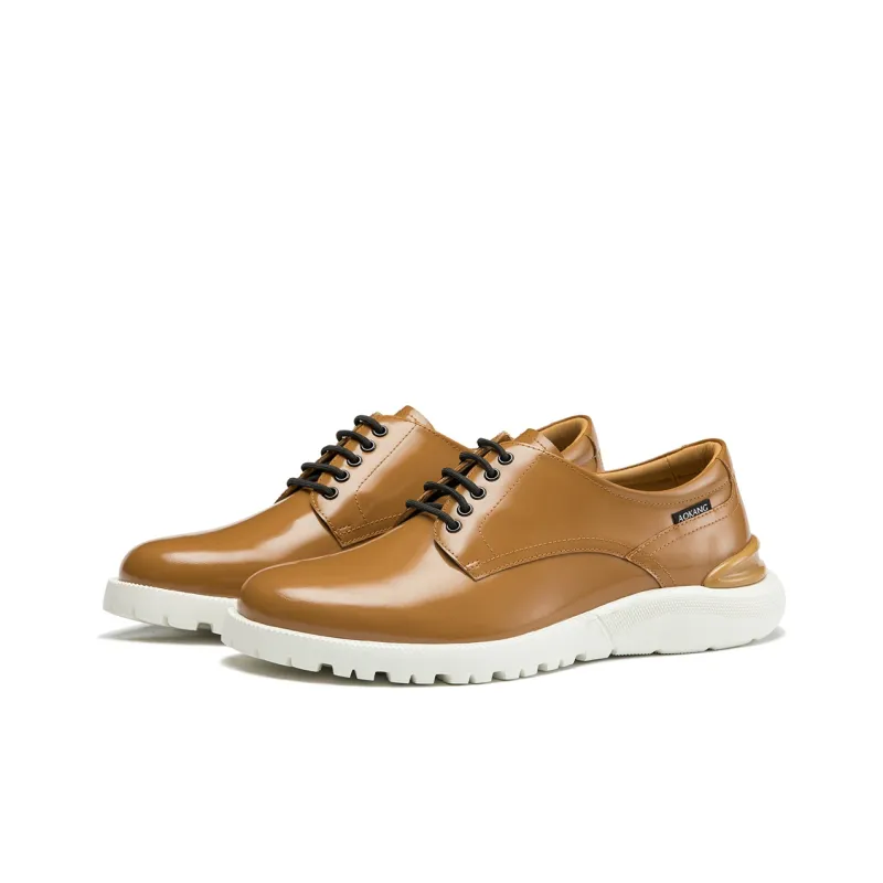 AOKANG Men's Casual Shoes Men's Tan-3