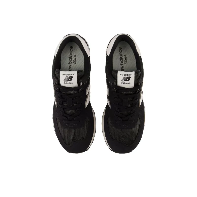 New Balance 574 Black Night White-3
