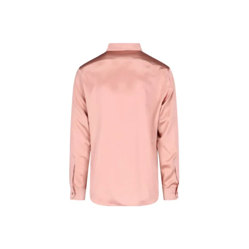 CELINE Button Up Long Sleeved Shirt-1