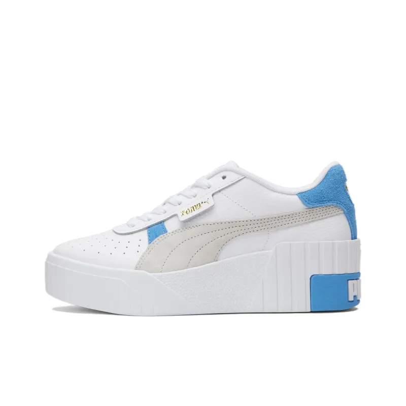 PUMA Cali Wedge Mix 'White Light Blue' Women's-0
