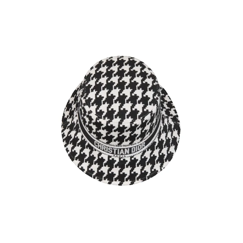 DIOR Bucket Hats Women's Black/White-0