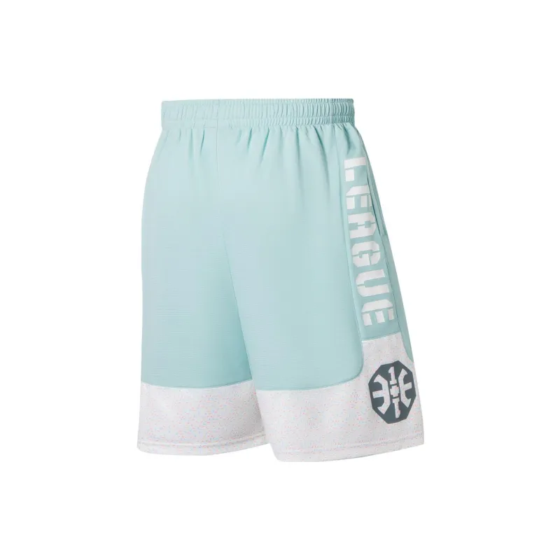 LiNing Badfive Shorts Men's Lake Gray Blue-1