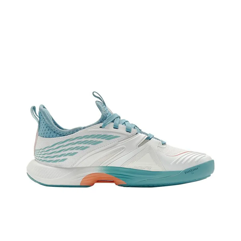 KSWISS Speedtrac Non slip Lightweight Low Top Tennis Shoes Women's White Blue-1