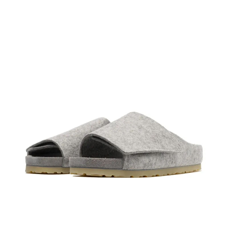 Birkenstock X Fear Of God Los Feliz Felt Wool Felt Sandals 'Cement Melange'-1