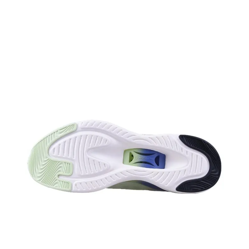 XTEP Qing Feng 5.0 Running Shoes Men Low Top White/Green/Blue-3
