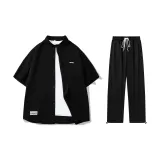 Set (Top Black+Pants Black)