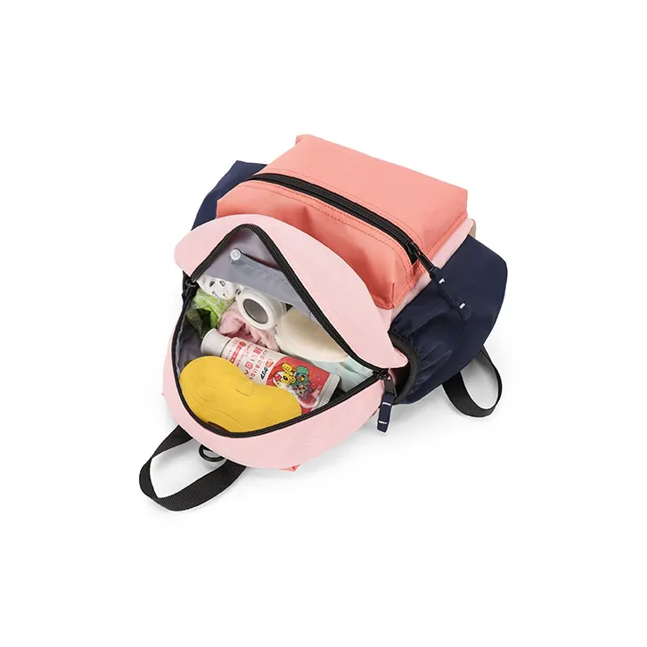 KEYSTREET Fabric Backpack Regular Unisex Multicolor-19