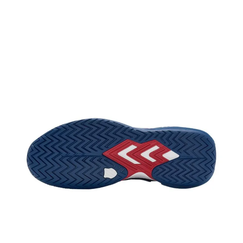 KSWISS Ultrashot 3 Slip Resistant Low Top Tennis Shoes Men's Blue-4