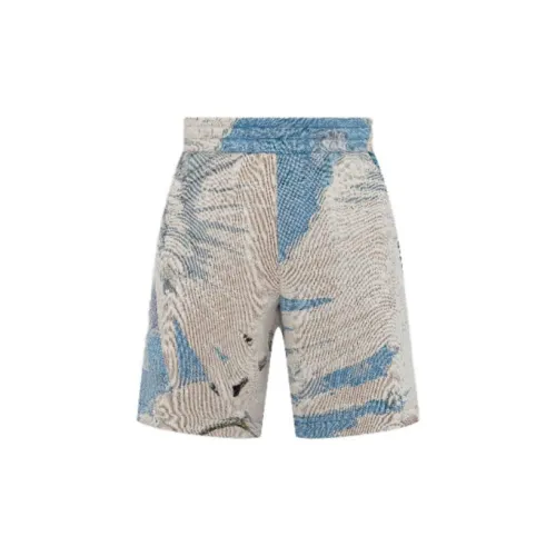 AMIRI Casual Shorts Men Blue/White