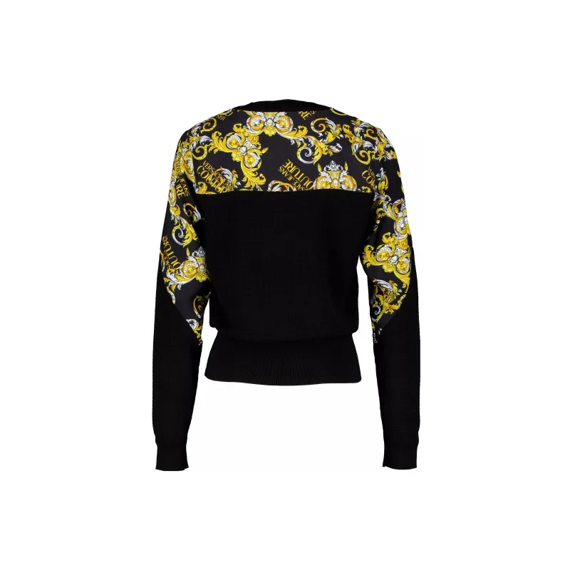 VERSACE JEANS COUTURE Sweatshirt Women's Black-1