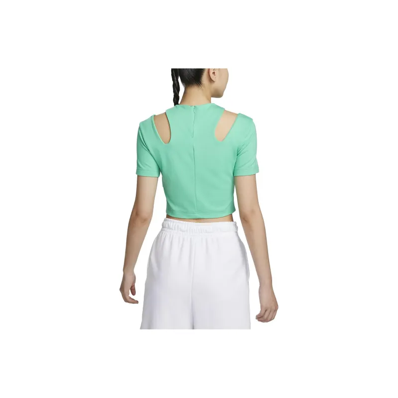 Nike Crop Tops Women's Spring Green-1