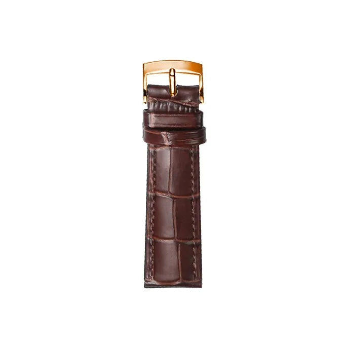 SHIRUI Omega Compatibility Watch Band Genuine Leather Material-45