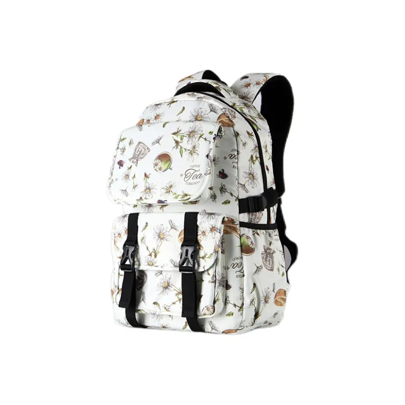 Ginza Polyester Backpack Medium Size Unisex Multicolor-4