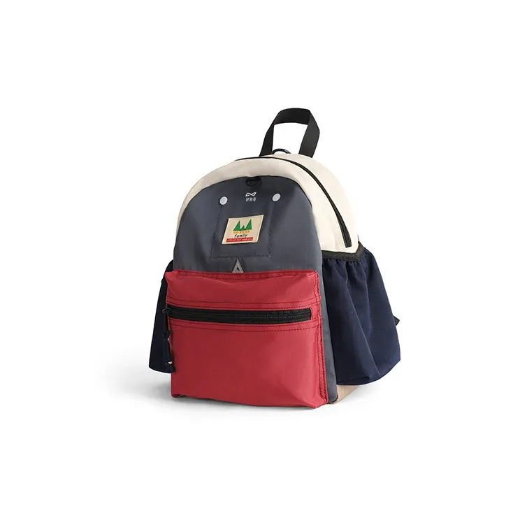 KEYSTREET Fabric Backpack Regular Unisex Multicolor-4