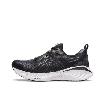 Asics Gel Cumulus 25 Black White Women's