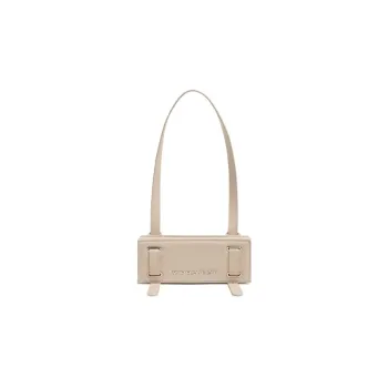 YProject Cow Leather Handbag Shoulder Bag Mini Women's Cream