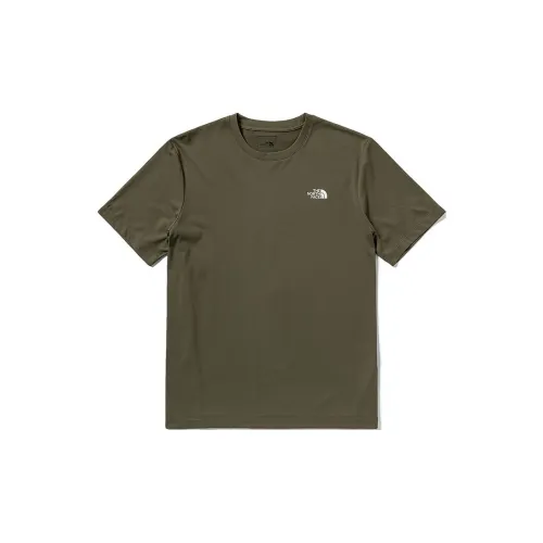 THE NORTH FACE Summer Outdoor Exploration T-Shirts Unisex Green