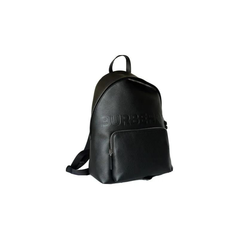 Burberry Leather Backpack Regular Men's Black-1