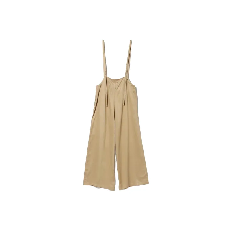 Beams Overalls Women's Beige-1