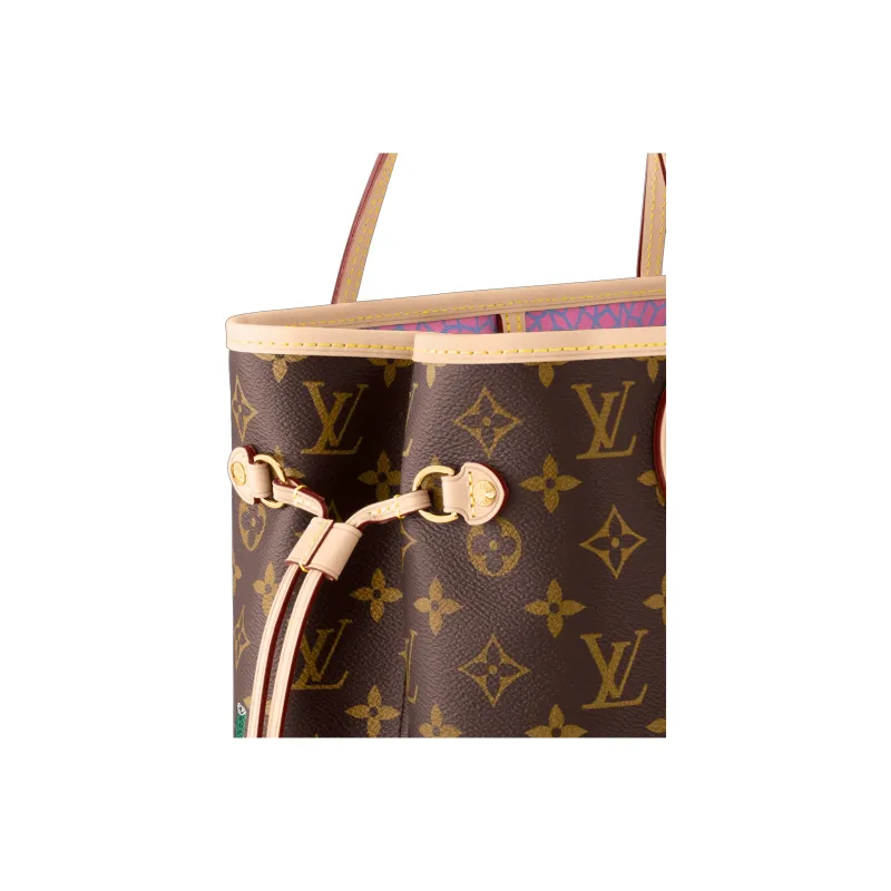 LOUIS VUITTON LV X YK Neverfull MM Pumpkin Print-4