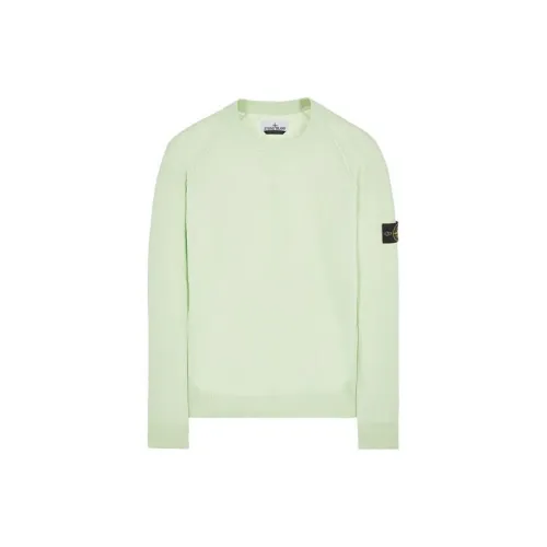 STONE ISLAND Sweaters Men Light Green