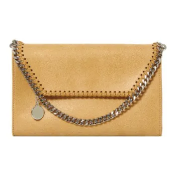 Stella McCartney Falabella Logo Charm Mini Crossbody Bag