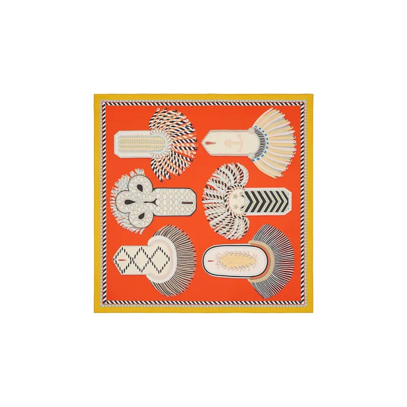 HERMES Silk Scarves Women's Multicolor-0