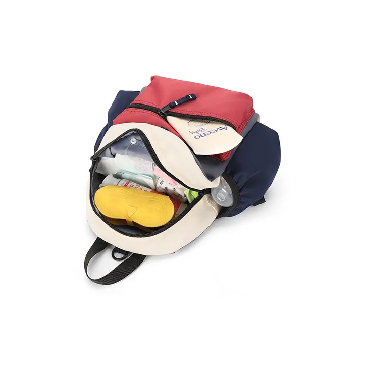 KEYSTREET Fabric Backpack Regular Unisex Multicolor-6