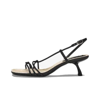 73Hours OOTD Fashion Apparel Sandal Stylish Sandal 5.5cm Women's Black