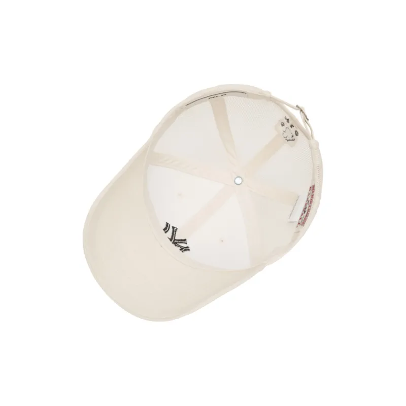 MLB Cotton Baseball Caps Women's White-3