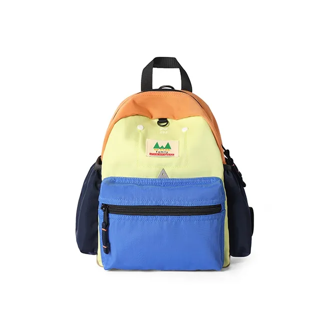 KEYSTREET Fabric Backpack Regular Unisex Multicolor-9