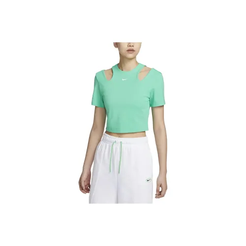 Nike Crop Tops Women's Spring Green