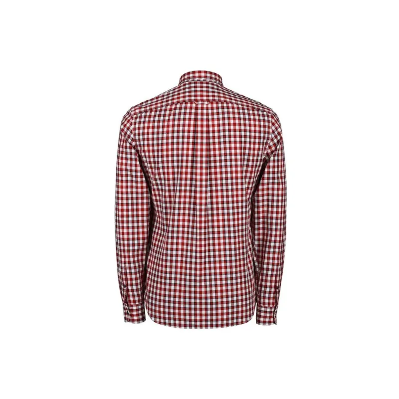 Burberry Shirts Men Red-1