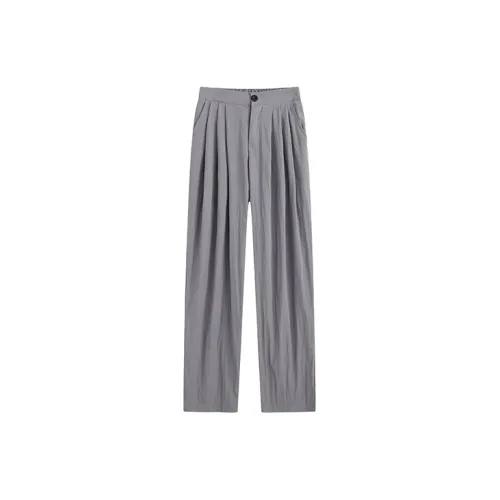 MINCOCROSEPEPPAR Casual Pants Women's Dark Gray