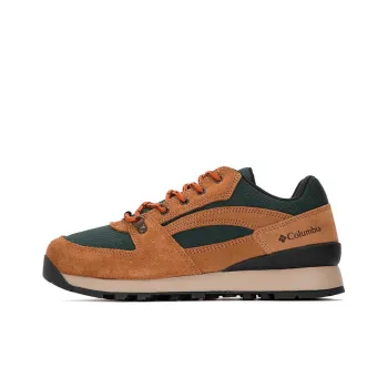 Columbia Wildone Navigate Cushioning Anti-Slip And Wear-Resistant Low-Top Casual Shoes Men's Brown Green