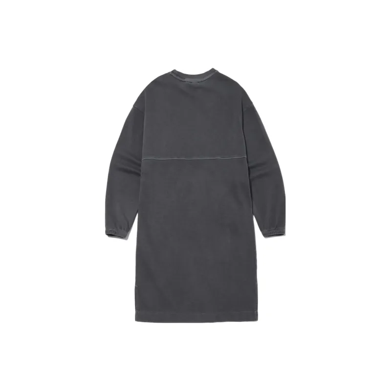 THE NORTH FACE Long Sleeved Dresses Women's Dark Gray-1