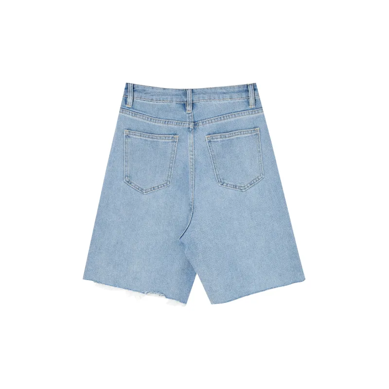 QYPRF Denim Shorts Women's-1