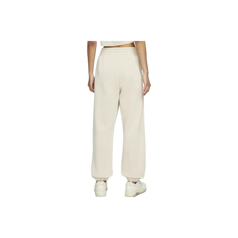 Nike Sportswear Essentials Series Knitted Sweatpants Women's Apricot-1