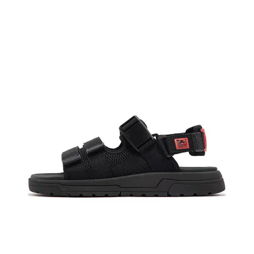 361° Sports Sandals Men's Black Red