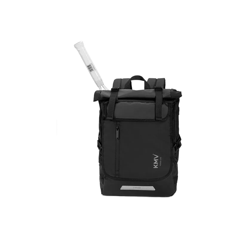 KMV Polyester Backpack Regular Unisex White/Black-8