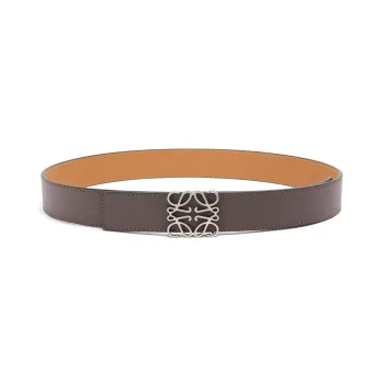 LOEWE Leather Belts Men Brown