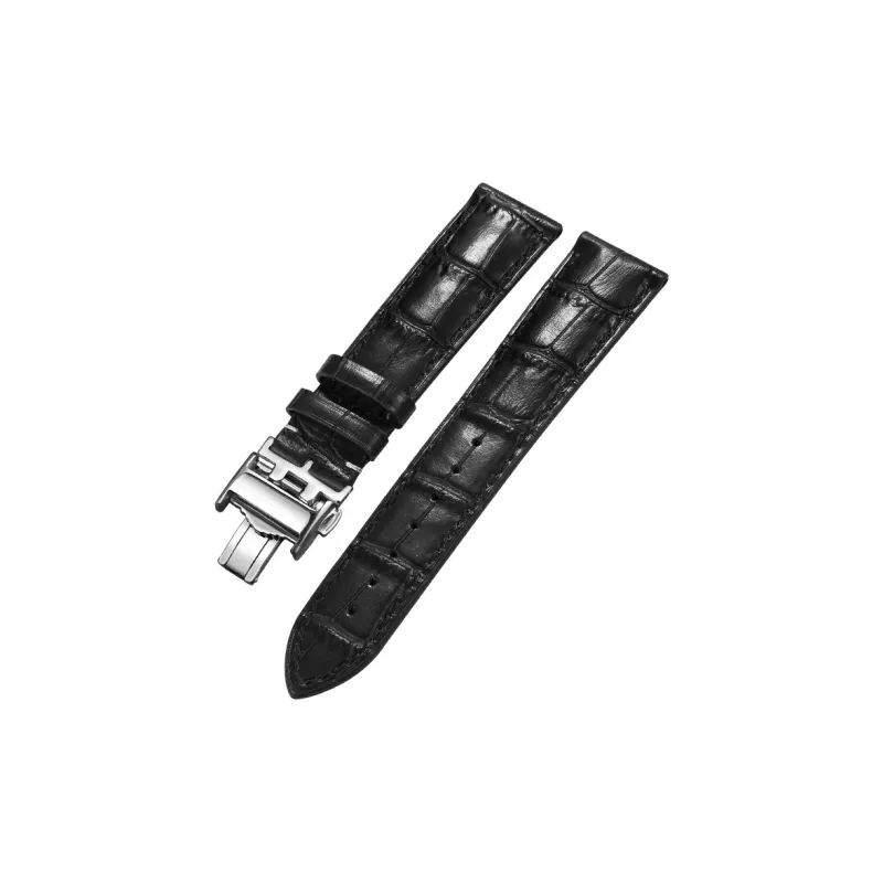 SHIRUI Accessories Longines Compatibility Watch Band 20mm Genuine Leather Material-41
